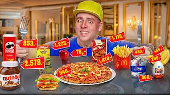 Du får 1 krone for hver kalorie du spiser