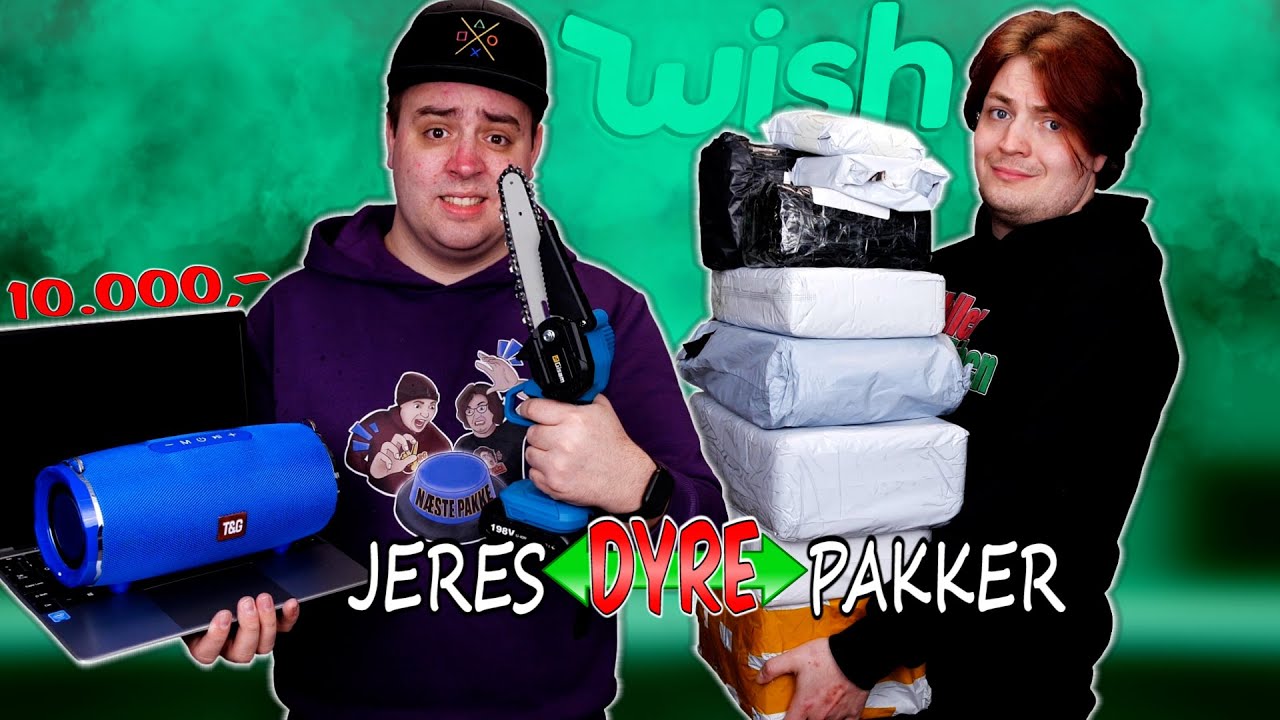 Jeres Dyre Pakker Fra Wish