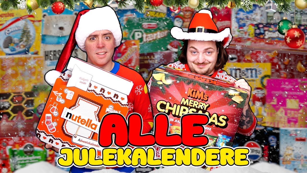 Smager ALLE Julekalendere i Danmark 2025 (100+)