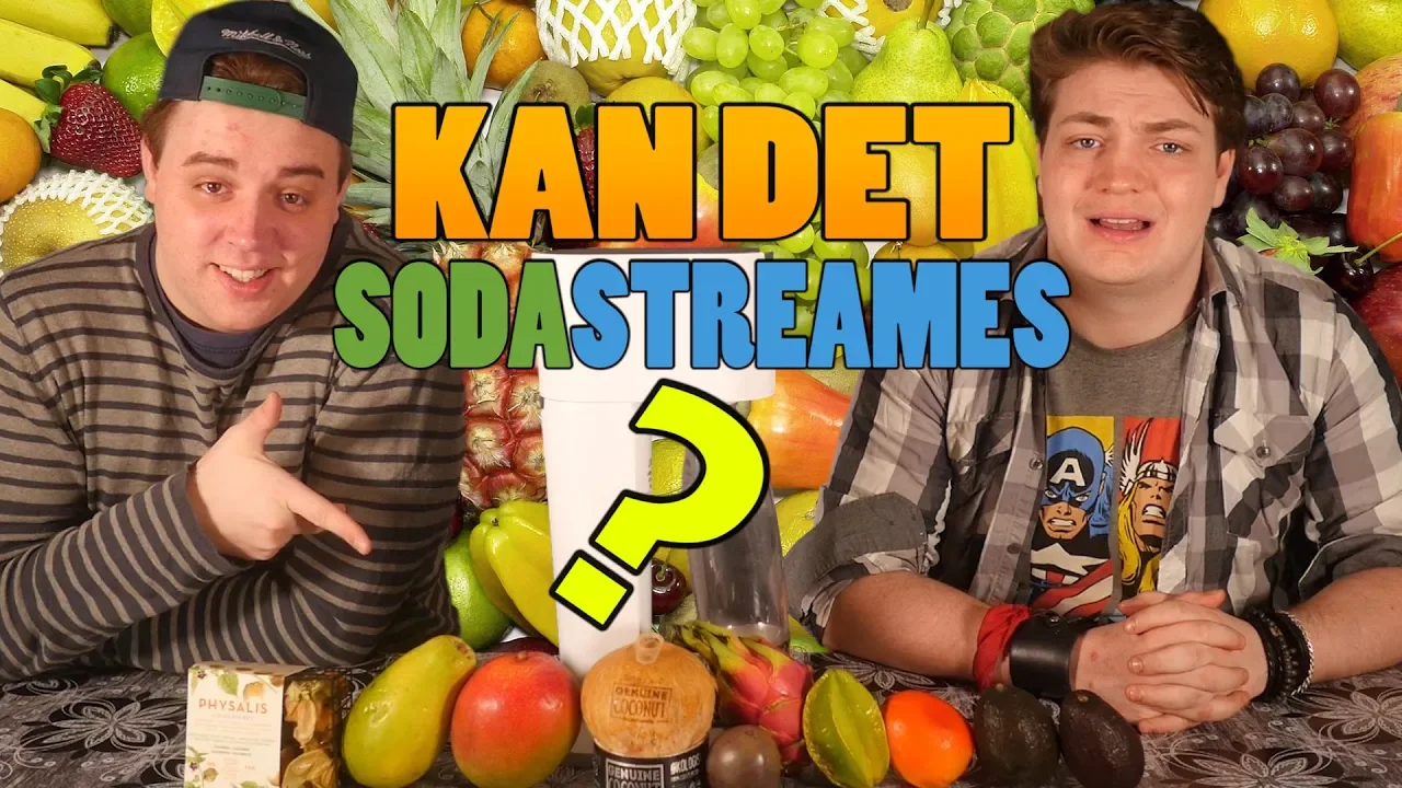 EKSOTISKE FRUGTER! | Kan Det Sodastreames? #10