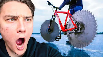 Den her Cykel kan køre på is