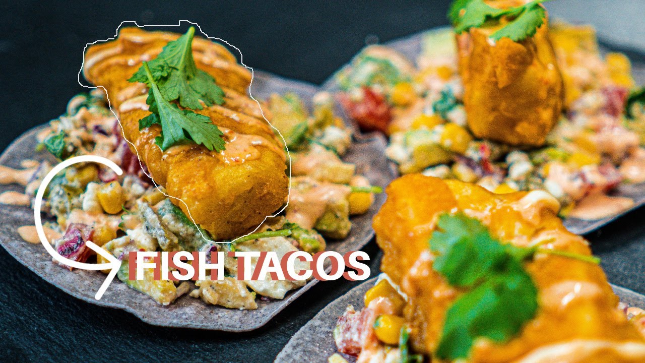 FISKE TACOS med spicy salsa | Middag på (næsten) 10 minutter | Jacob Jørgsholm