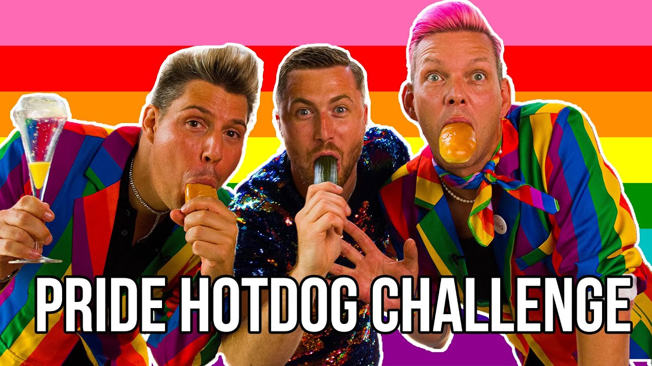PRIDE HOTDOG CHALLENGE | Med Dr. Hansen & Trøffelministeren