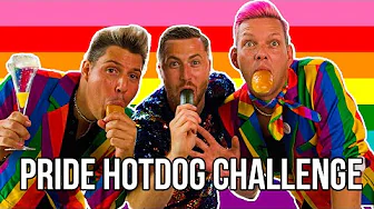 PRIDE HOTDOG CHALLENGE | Med Dr. Hansen & Trøffelministeren