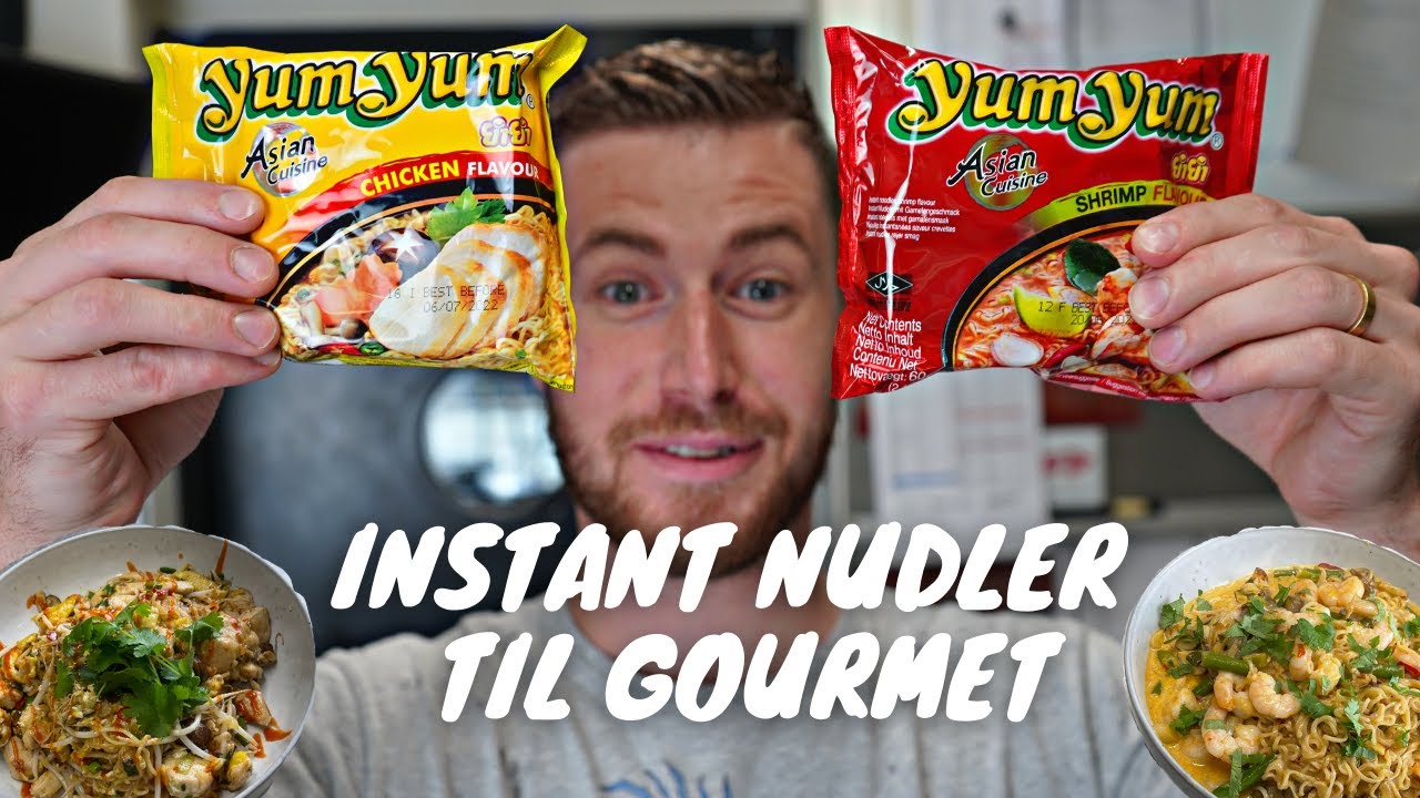 Laver instant nudler til gourmet måltid | Mad på SU budget