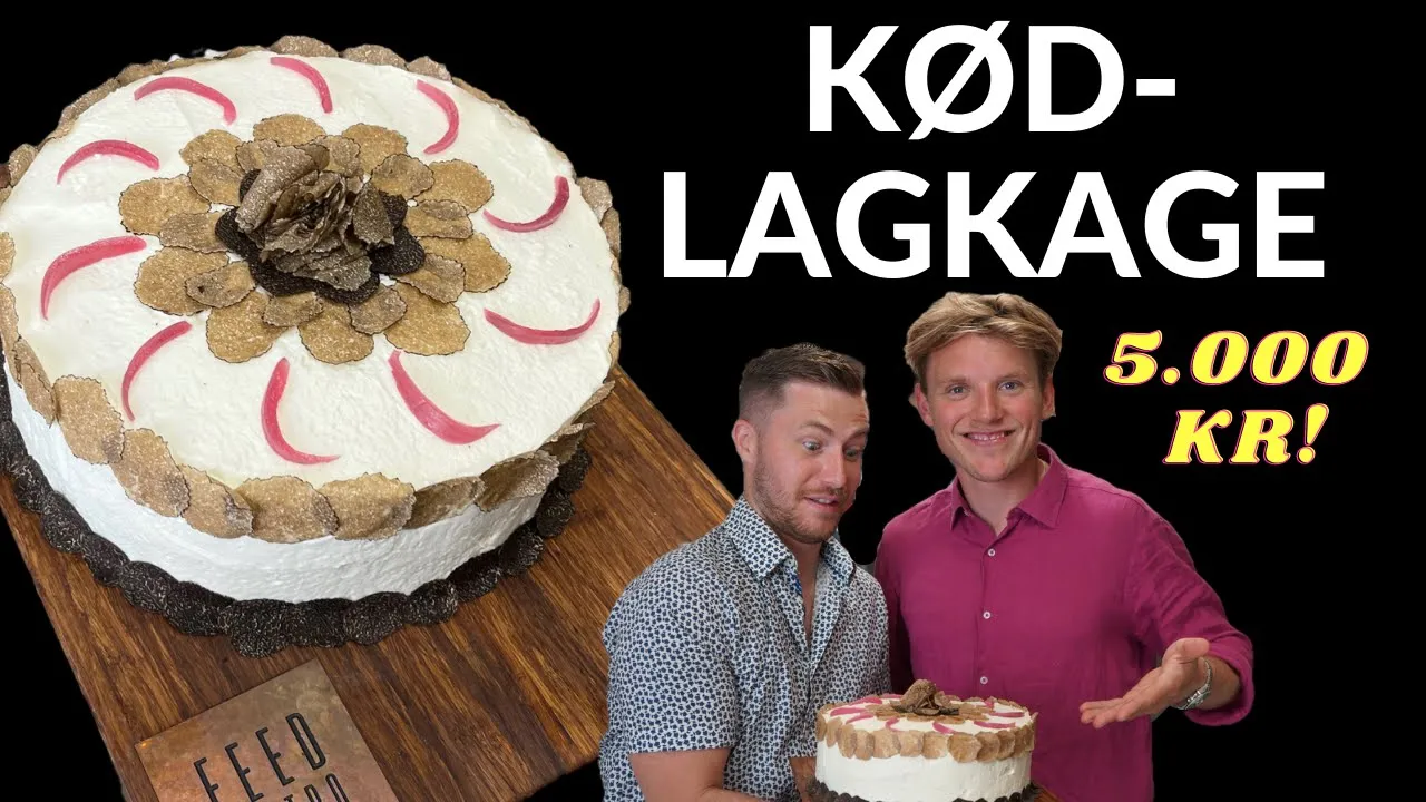 5000kr KØDLAGKAGE med vinderen af "Den Store Bagedyst" | Jacob & co.