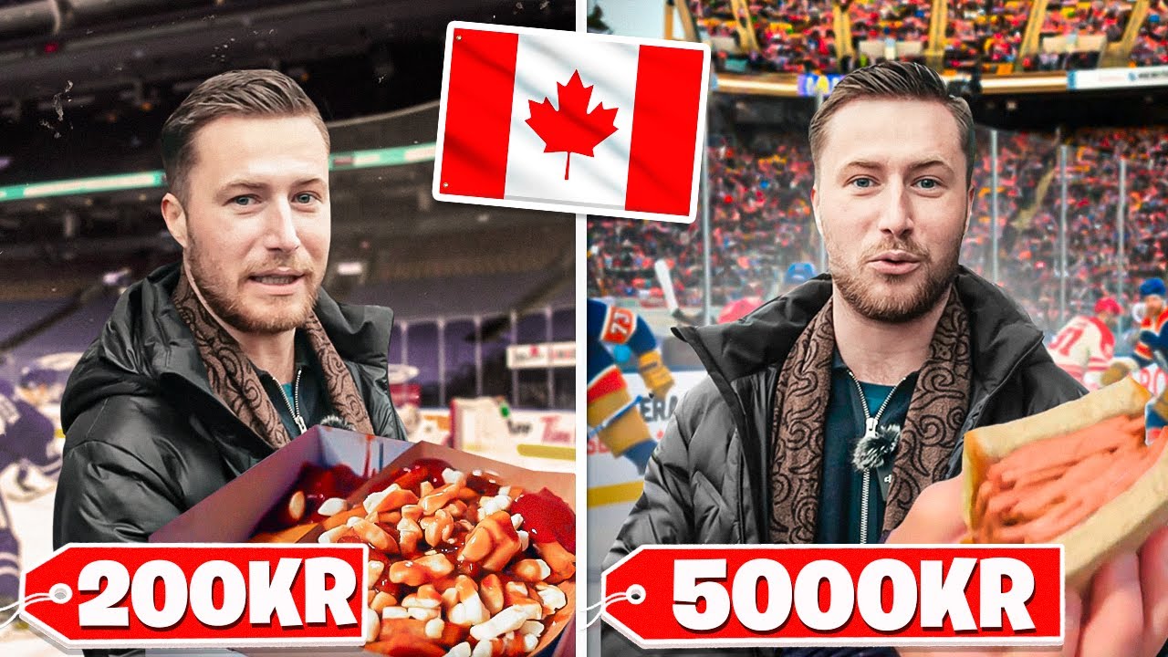 200 kr vs 5000 kr Ishockey Kamp i Canada!