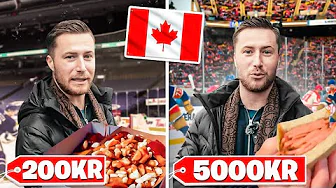 200 kr vs 5000 kr Ishockey Kamp i Canada!