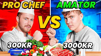300 kr vs 3000 kr Cook Off | Jørgsholm vs Søndergaard (og Anker)