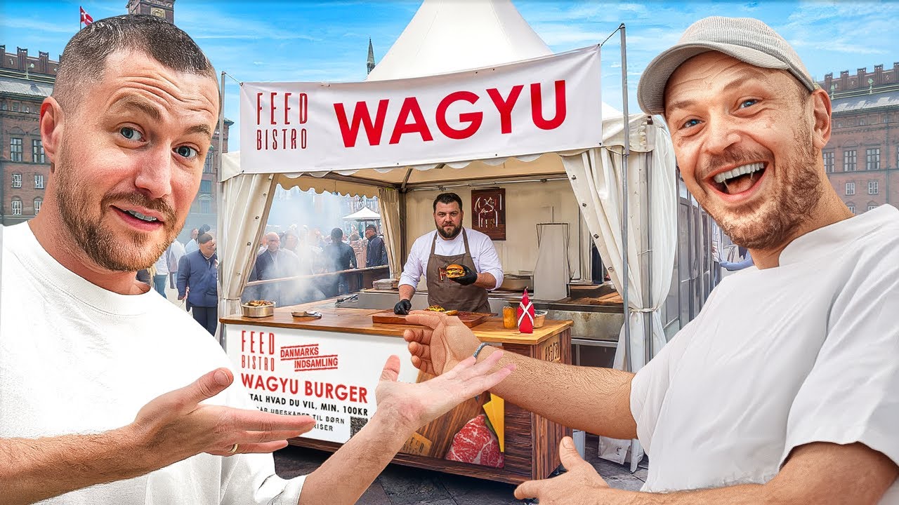 1000 Wagyu Burgere På Rådhuspladsen På 3 Timer