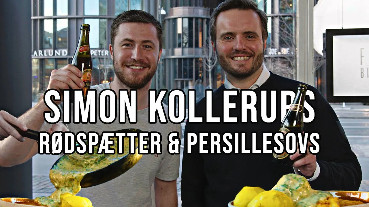 Rødspætte & persillesovs med erhvervsminister SIMON KOLLERUP