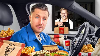 Jeg prøvede de dyreste ting fra alle drive-thru's I Danmark med Martin Jensen!