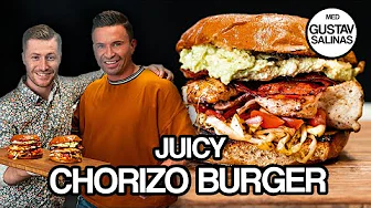 Juicy chorizo burger med GUSTAV SALINAS | Jacob & co.