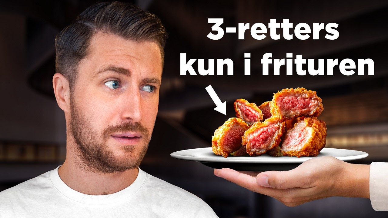 Alt Friturestegt: Kan Man Lave En 3-Retters Menu? | Testlab med Anker!