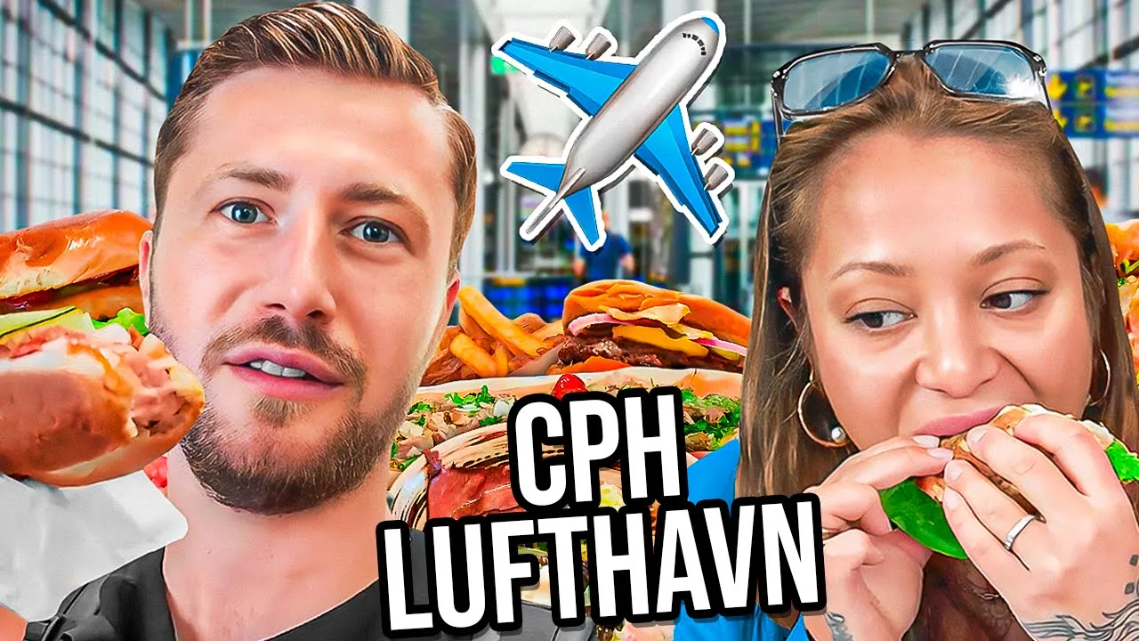 Tester det bedste mad fra Københavns Lufthavn!