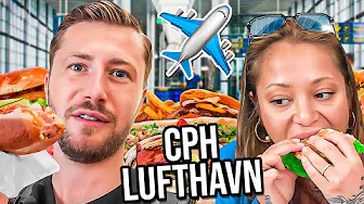 Tester det bedste mad fra Københavns Lufthavn!