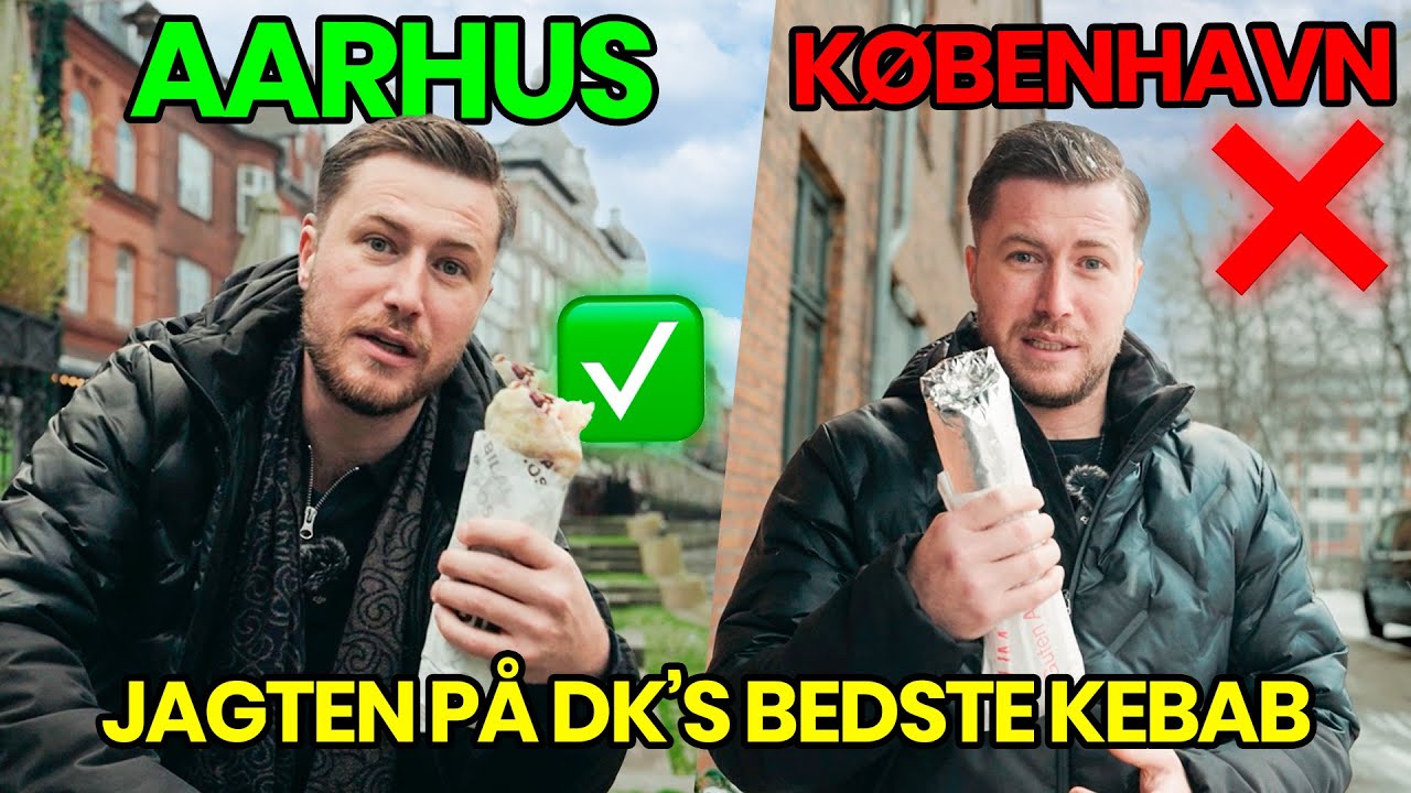 Hvem laver den bedste kebab? | Aarhus vs København