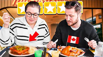 Tester Canada's BEDSTE Fastfood Med Min Kone!