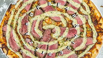 Bøf bearnaise pizza | Jacob Jørgsholm