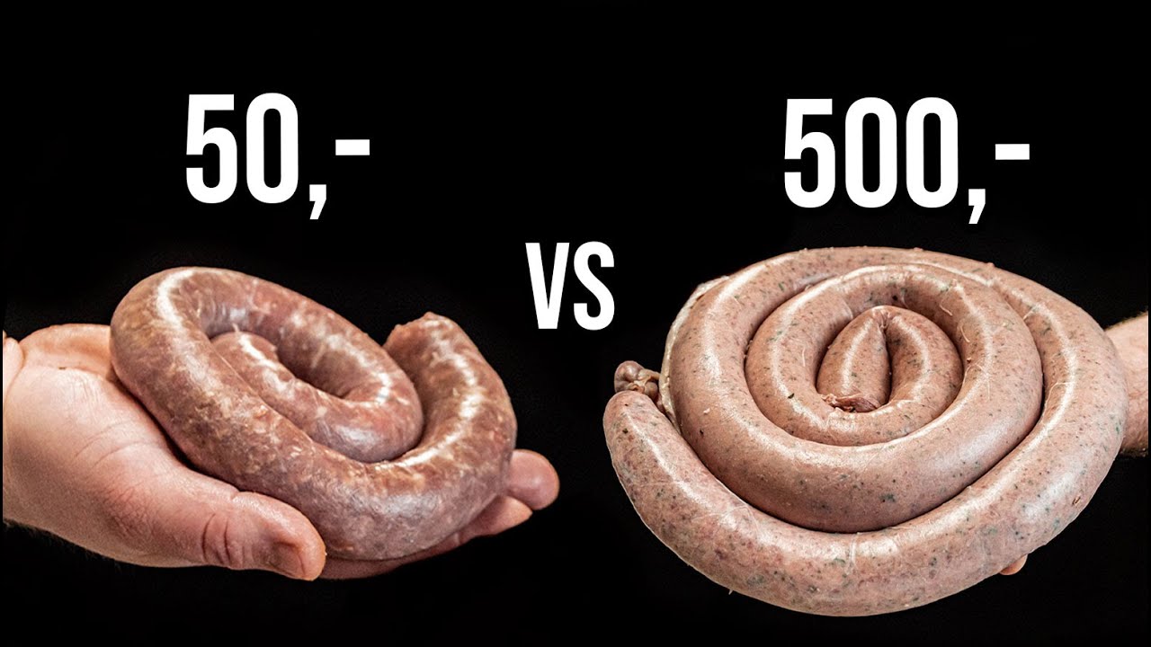 50 kr VS 500 kr MEDISTERPØLSE  | BILLIG VS DYR