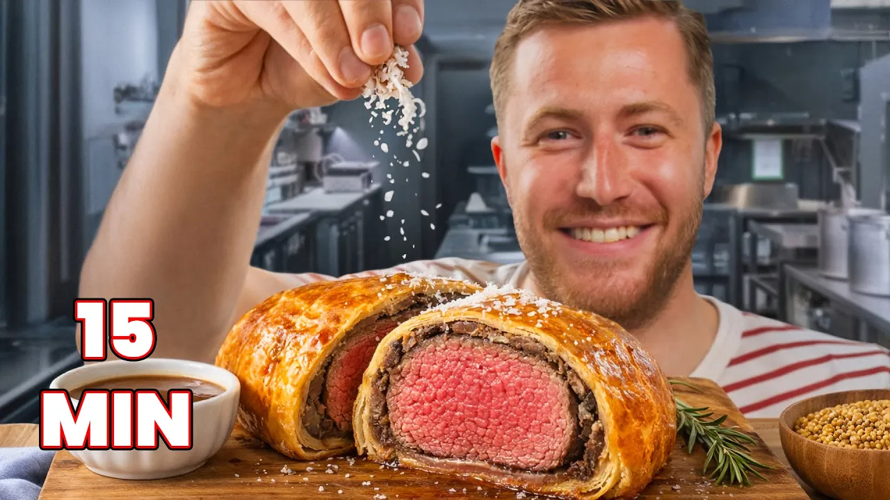 Perfekt Beef Wellington På 15 Minutter (step by step opskrift) 