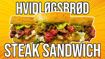 STEAK SANDWICH I HVIDLØGSBRØD???