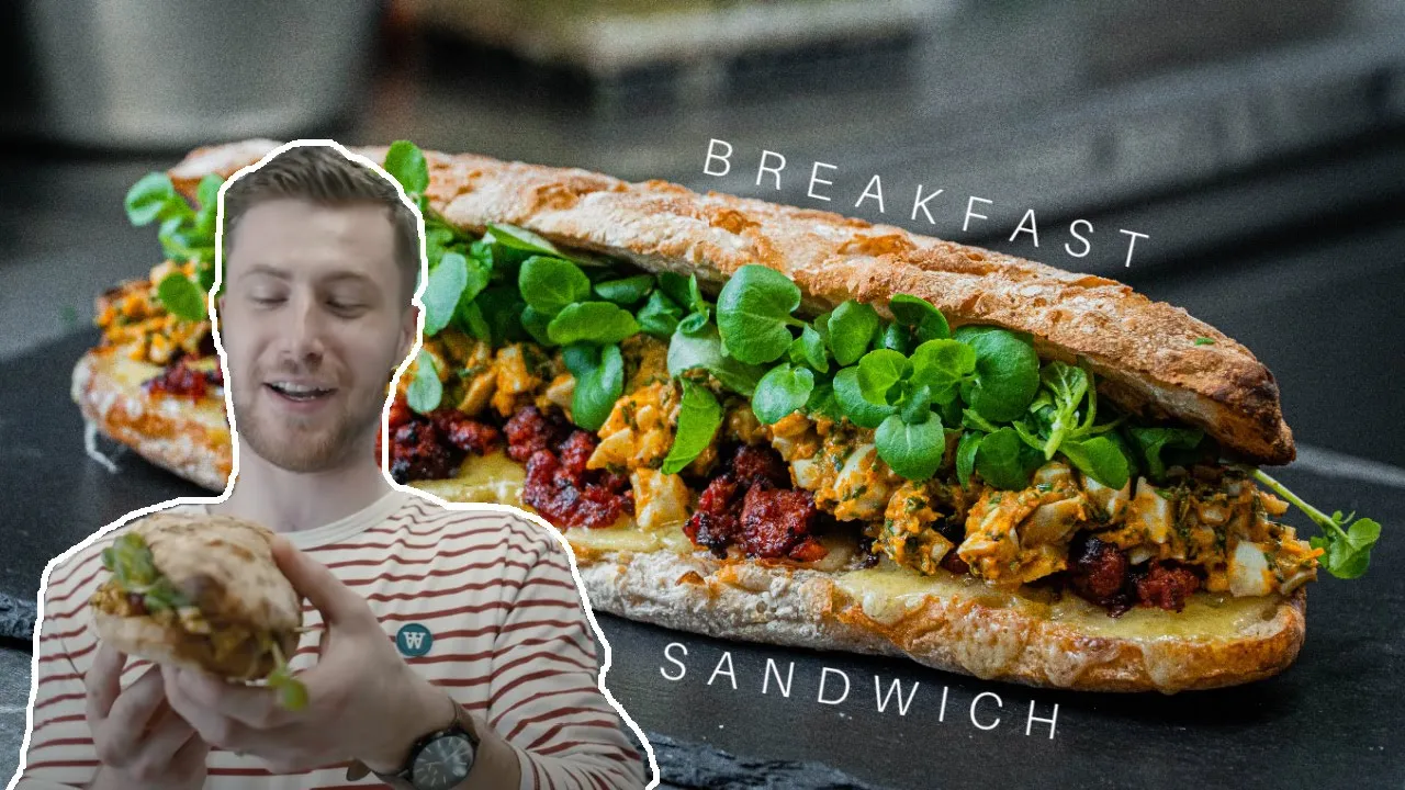 Spansk BREAKFAST SANDWICH | Kur mod tømmermænd | Jacob Jørgsholm