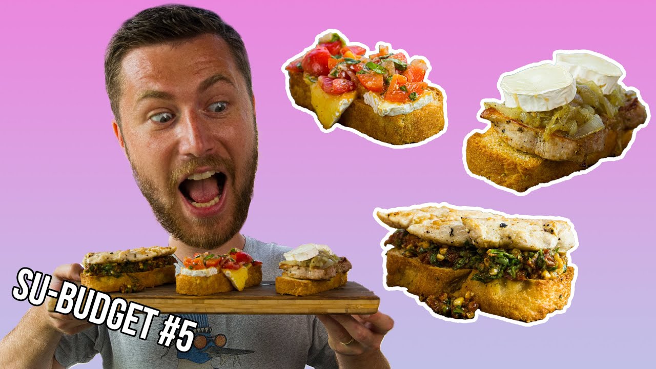 3 VILDE TAPAS SNACKS DER MÆTTER | MAD PÅ SU-BUDGET