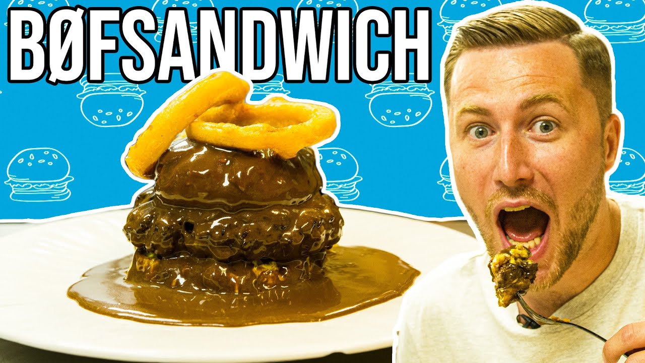 MIN HJEMMELAVEDE BØFSANDWICH