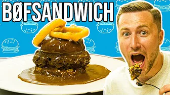 MIN HJEMMELAVEDE BØFSANDWICH