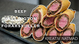 Beef Wellington FORÅRSRULLER | "Kreativ Natmad" EP. 01 | Jacob Jørgsholm