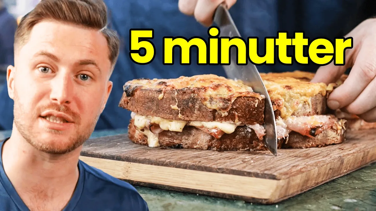 Lær at lave Croque Monsieur på 5 minutter!