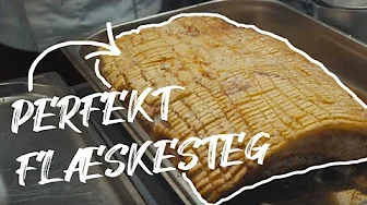 Flæskesteg | saftigt og mørt svinebryst med sprøde svær | Jacob Jørgsholm