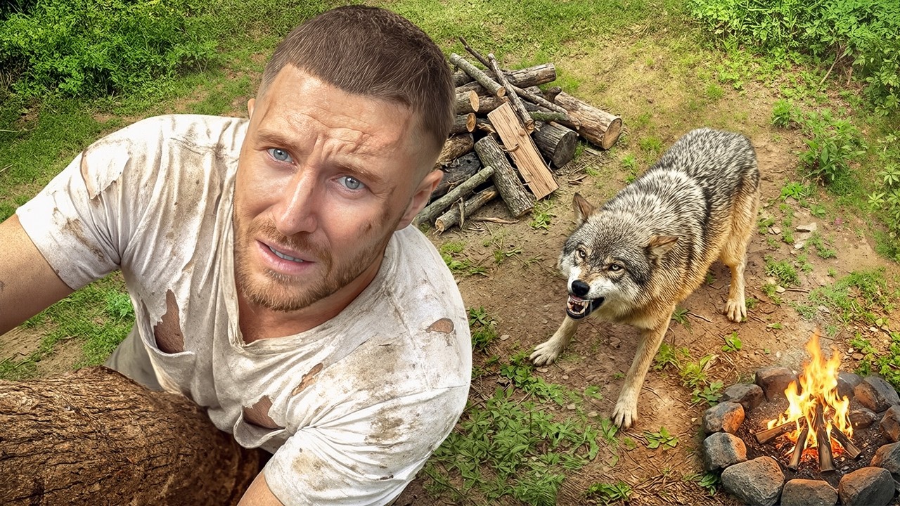 Overlever 24 Timer i En Skov med Martin Jensen