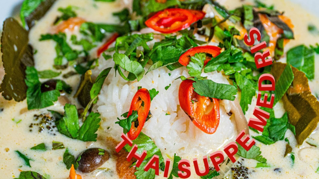 Thai suppe | Tom Kha Gai | Mad på budget | Jacob Jørgsholm