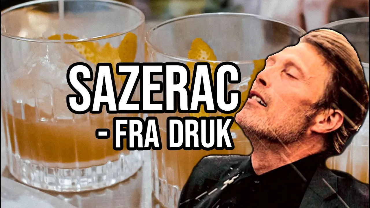 SAZERAC FRA DRUK | Mad fra film