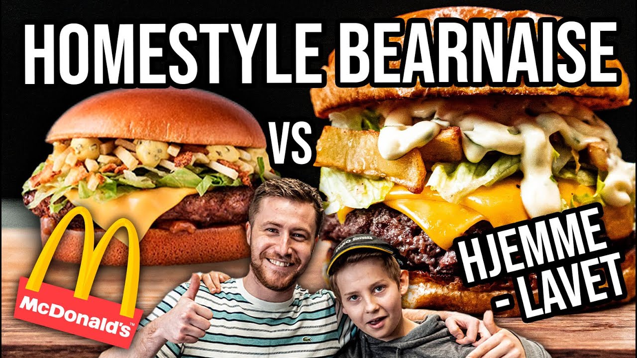McDonald's HOMESTYLE BEARNAISE (30k sub special) | Fastfood derhjemme EP. 07