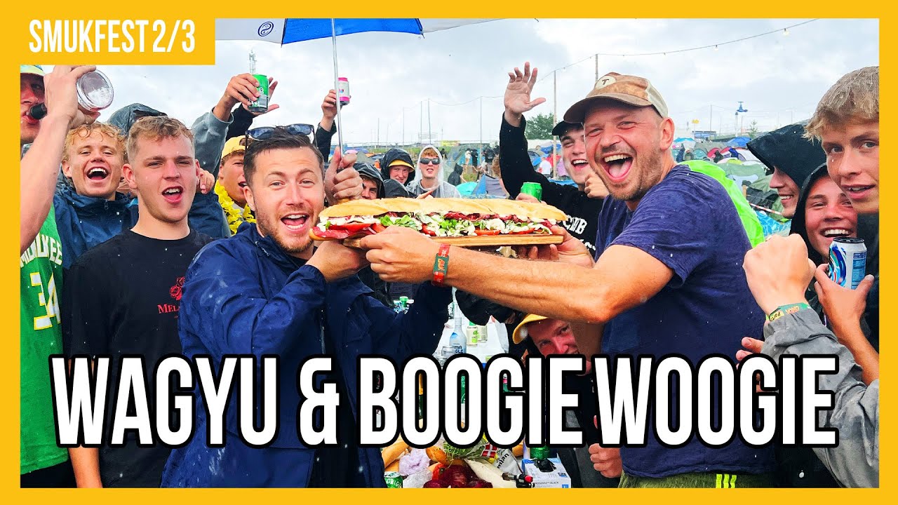 OVERRASKER CAMP MED WAGYU STEAKSANDWICH | SMUKFEST 2023