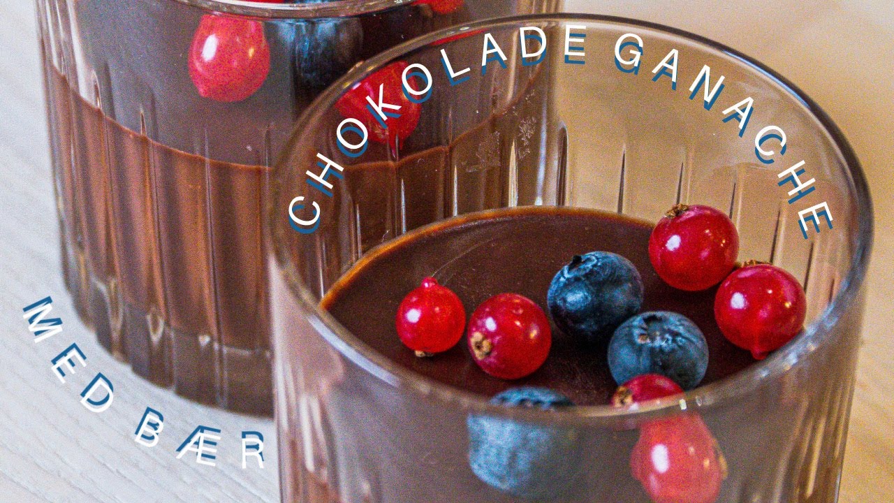 Chokolade Ganache på 15 min | Jacob Jørgsholm