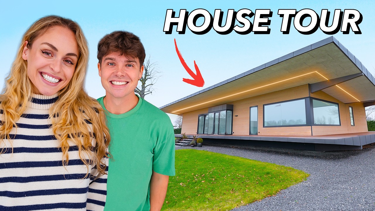 Her er vores nye hus!