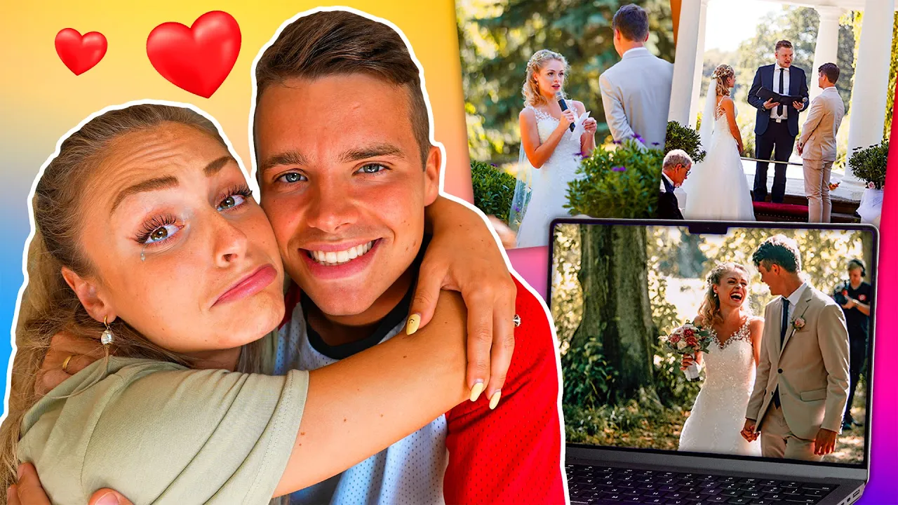 VI REAGERER PÅ BRYLLUPSKLIP VI ALDRIG HAR SET!