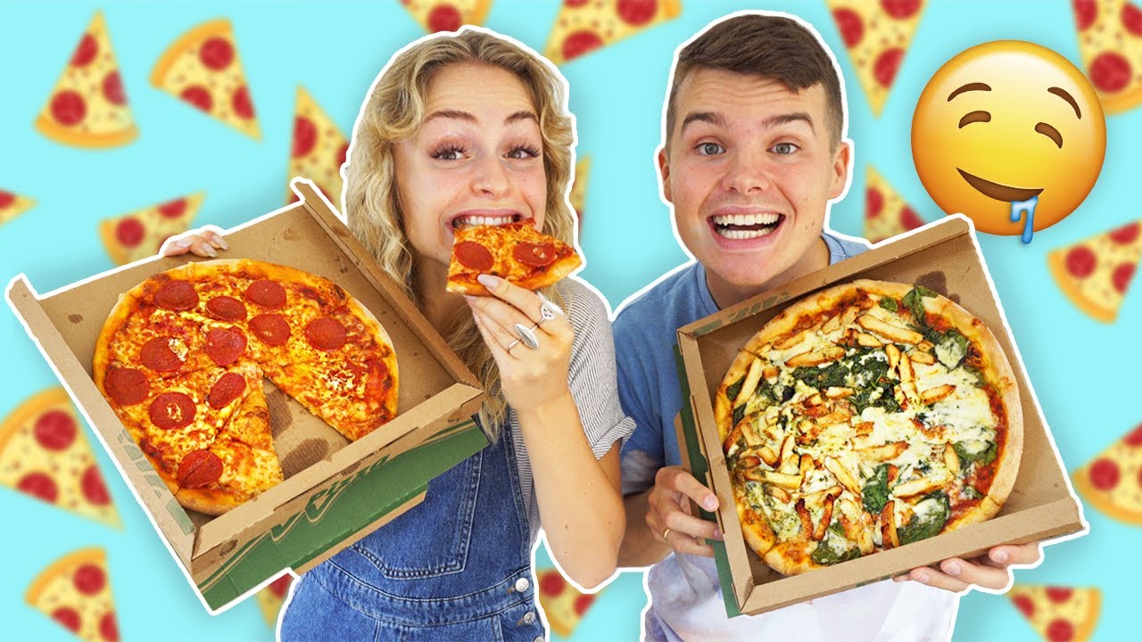 VI SPISER KUN PIZZA I EN HEL DAG! (mums)