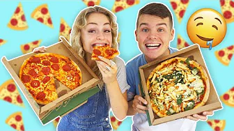 VI SPISER KUN PIZZA I EN HEL DAG! (mums)