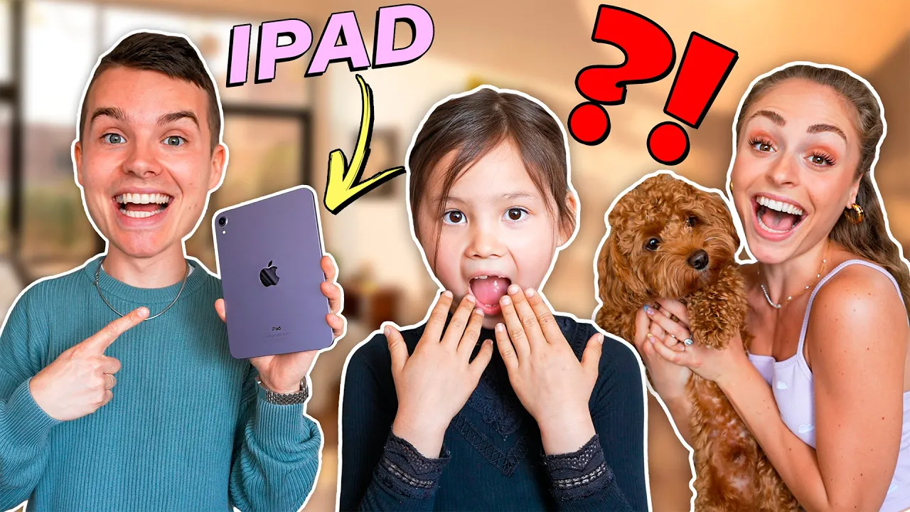 VI OVERRASKER 7-ÅRIG FAN MED IPAD!