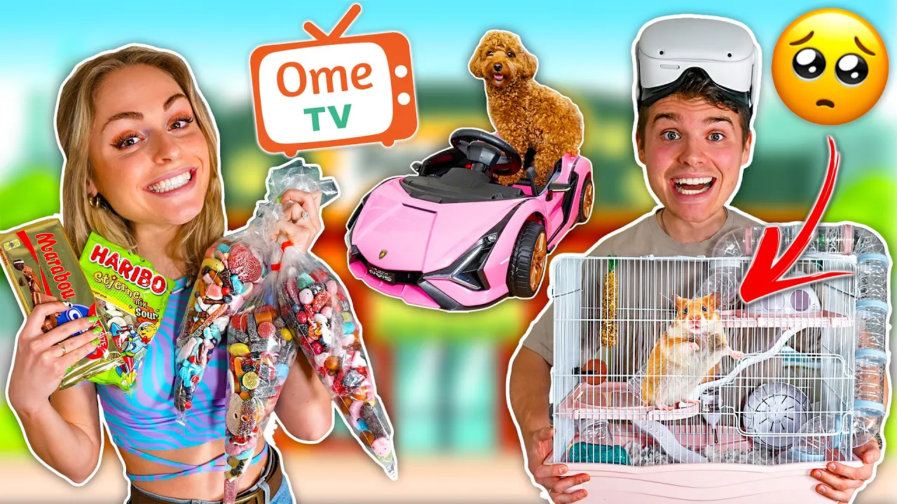 VI ÅBNER PAKKER FOR 10.000,- kr (OmeTV)