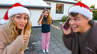 PRANKCALLER FAN udenfor hendes hus! - Juleafsnit 9