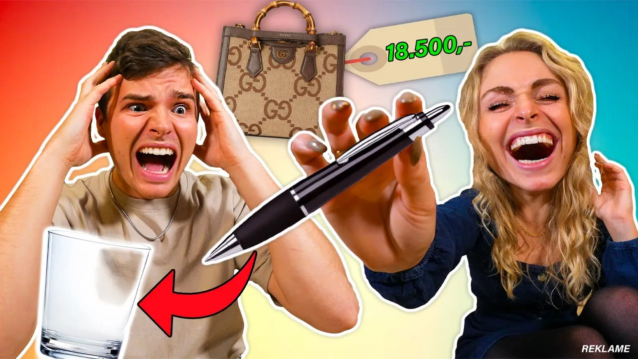 HVIS KUGLEPENNEN RAMMER FÅR JASMIN EN GUCCI TASKE!
