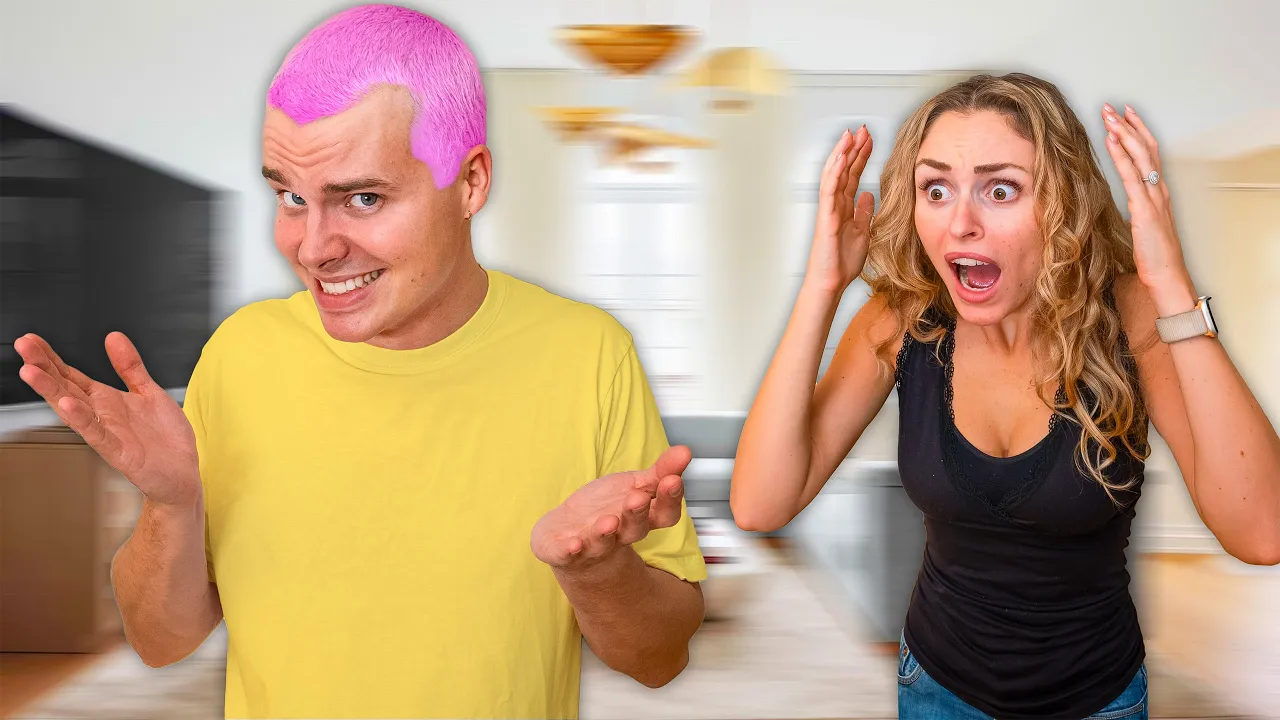 PRANKER Jasmin med PINK hår!