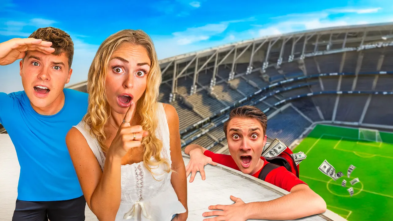 200.000 KR GEMMELEG på kæmpe stadion!