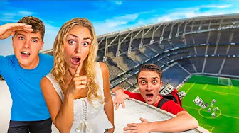 200.000 KR GEMMELEG på kæmpe stadion!